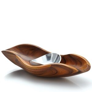 Nambé Bella 18-IN Chip + Dip Duo